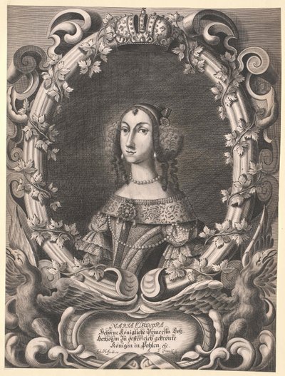 Aartshertogin van Oostenrijk Eleanor Marie Josefa door Artist Unknown