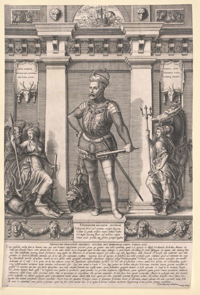 Aartshertog van Oostenrijk Ferdinand door Artist Unknown