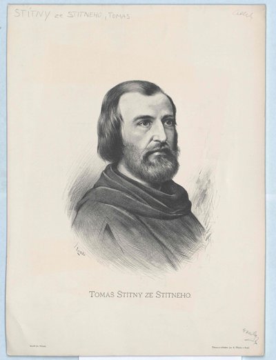 Aartshertog van Oostenrijk Tomas Sititny ze Sitetneho door Artist Unknown
