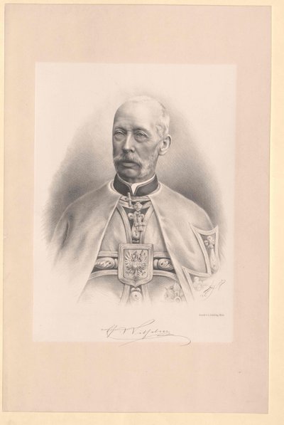 Aartshertog van Oostenrijk Wilhelm (afdruk) door Artist Unknown