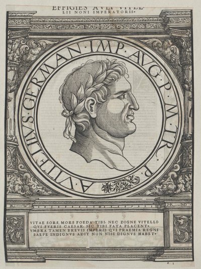 Aulus Vitellius door Artist Unknown