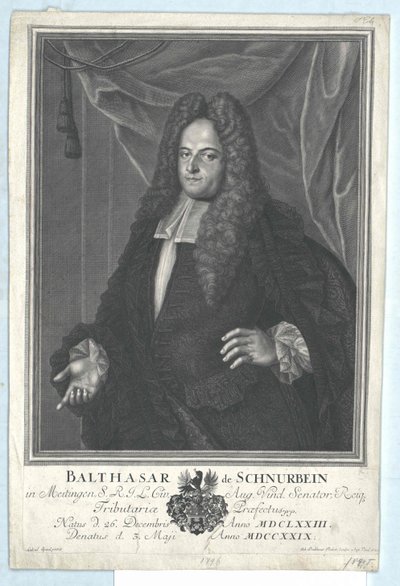 Balthazar Schnurbein von und zu Meitingen door Artist Unknown