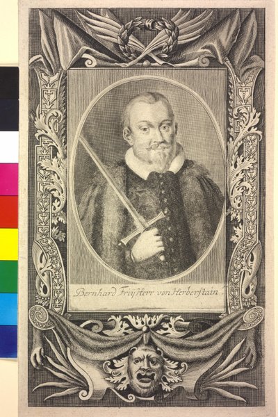 Bernhardin Baron von Herberstein door Artist Unknown