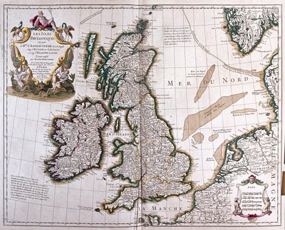 Britse eilanden, Engeland, Schotland en Ierland. door Artist Unknown