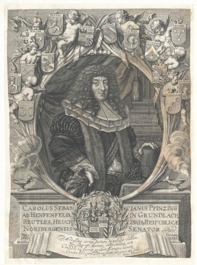 Carl Sebastian Pfinzing uit Henfenfeld door Artist Unknown