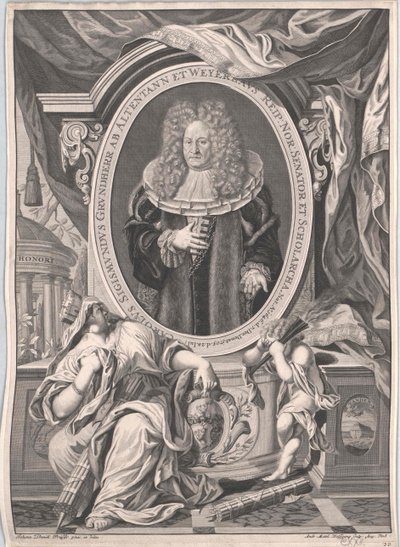 Carl Sigismund heer van het landgoed van Altenthann en Weyherhaus door Artist Unknown