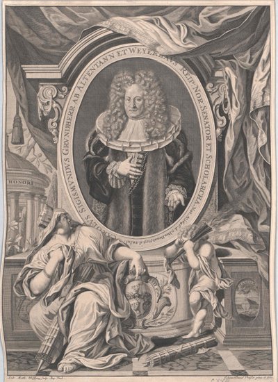 Carl Sigismund heer van het landgoed van Altenthann en Weyherhaus door Artist Unknown