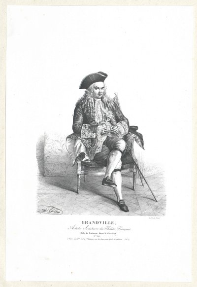 Charles Francois Grandin door Artist Unknown