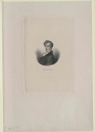 Charles Hubert Millevoye door Artist Unknown