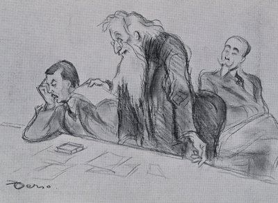 Congres van Russische emigranten, Parijs door Artist Unknown