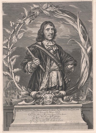 Cornelis d. Ae Evertsen door Artist Unknown