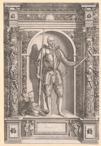 Graaf van Guastalla Ferdinand I door Artist Unknown