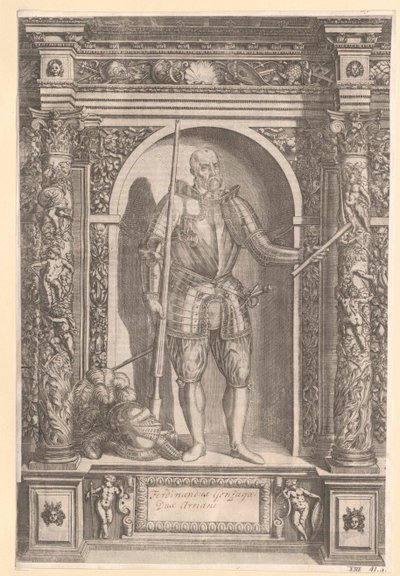 Graaf van Guastalla Ferdinand I door Artist Unknown