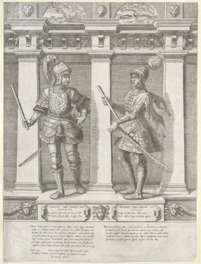 Count of Habsburg Albrecht IV door Artist Unknown