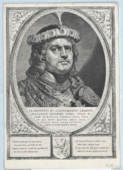 Graaf van Holland Floris II door Artist Unknown