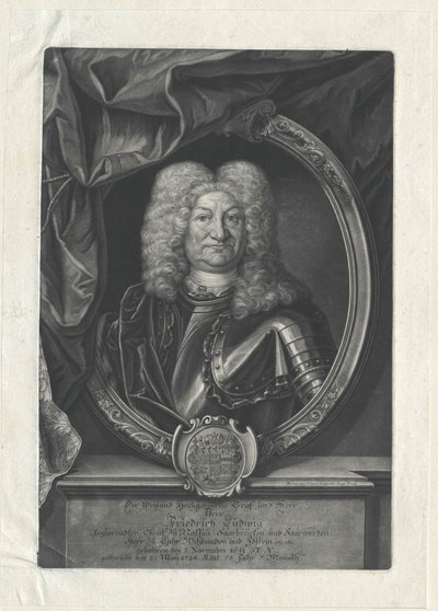 Graaf van Nassau-Saarbrücken Friedrich Ludwig door Artist Unknown