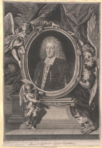 Graaf palts-Neuburg Alexander Sigismund door Artist Unknown