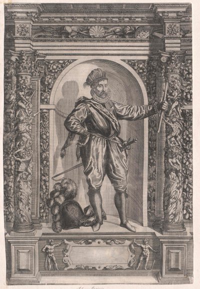Graaf van sudderen Johann Casimir door Artist Unknown