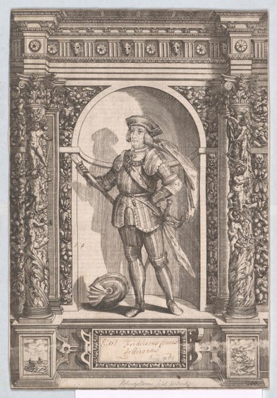 Graaf van Zollern Eitel Frederik II door Artist Unknown