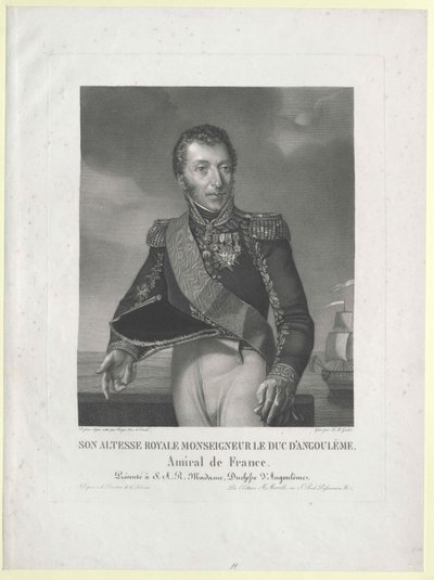 Kroonprins van Frankrijk Lodewijk Anton door Artist Unknown