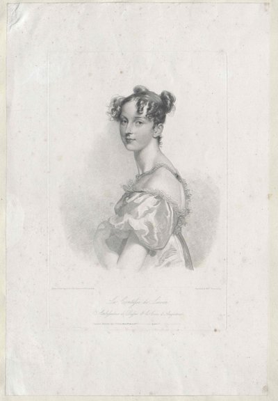 Dorothea von Benckendorff door Artist Unknown