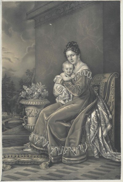 Hertogin van Württemberg Pauline door Artist Unknown