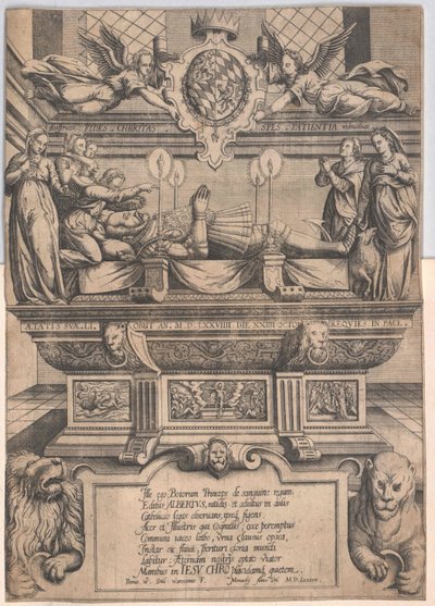 Hertog van Beieren Albrecht V. door Artist Unknown