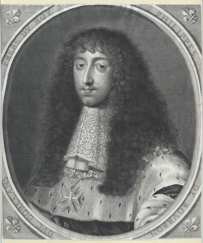 Hertog van Orléans Philipp door Artist Unknown
