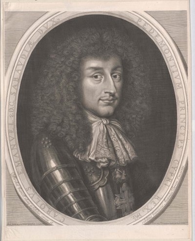 Hertog van Savoye Karl Immanuel II door Artist Unknown