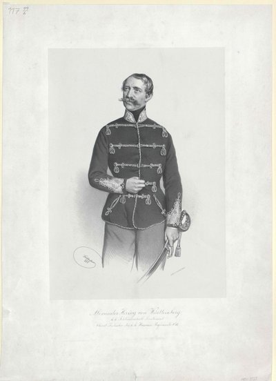 Hertog van Württemberg Alexander door Artist Unknown