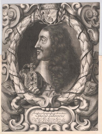 Keurvorst Karel I Ludwig door Artist Unknown