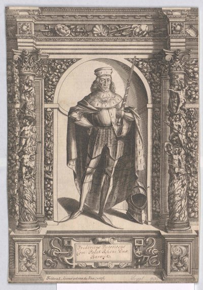 Keurvorst Frederik I de zegevierende door Artist Unknown
