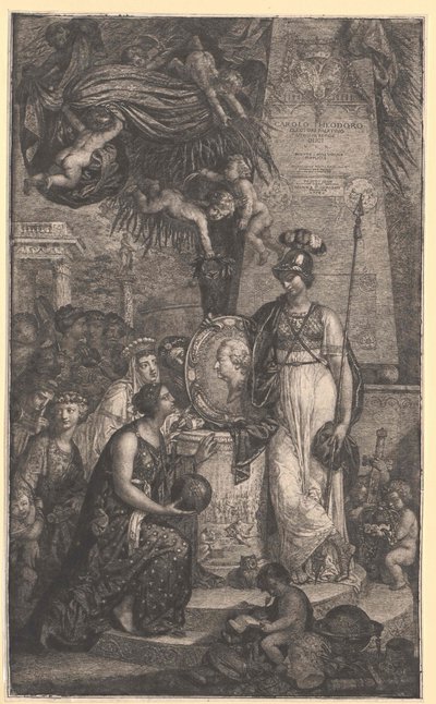 Keurvorst van Beieren Karl Theodor door Artist Unknown