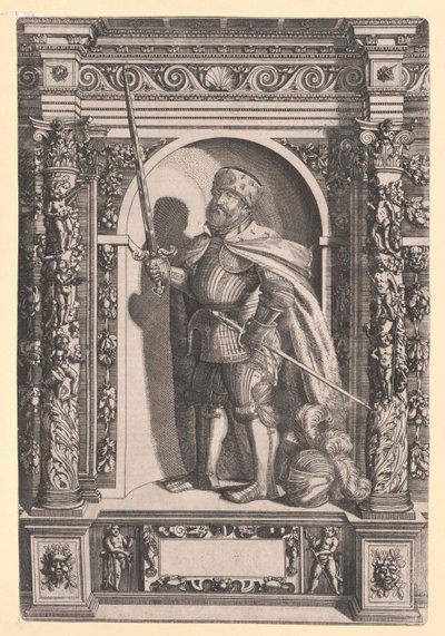 Keurvorst van Saksen Johann Frederik I door Artist Unknown