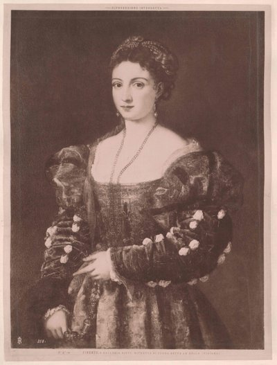 Eleonora Gonzaga door Artist Unknown