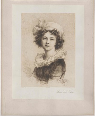Elisabeth Vigée-Lebrun door Artist Unknown