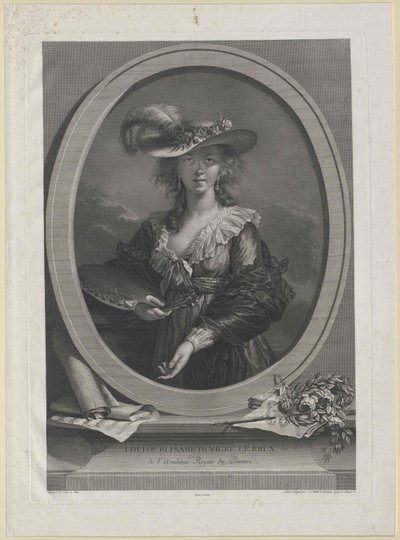Elisabeth Vigee-Lebrun door Artist Unknown