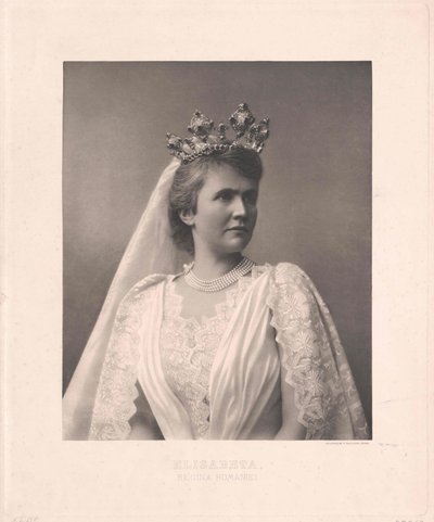 Elisabeth prinses Wied door Artist Unknown