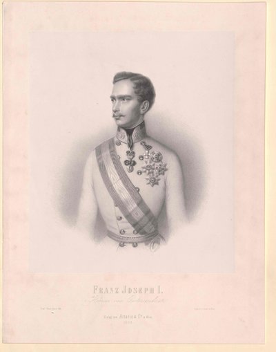 Keizer van Oostenrijk Frans Jozef I door Artist Unknown
