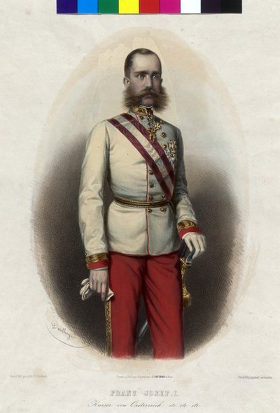 Keizer van Oostenrijk Frans Jozef I door Artist Unknown