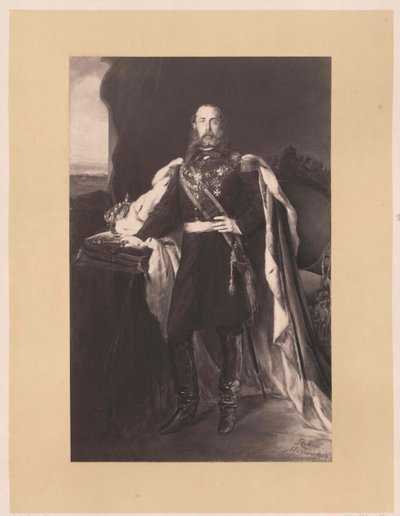 Keizer van Mexico Maximiliaan I door Artist Unknown