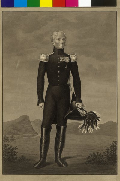 Keizer van Rusland Alexander I door Artist Unknown