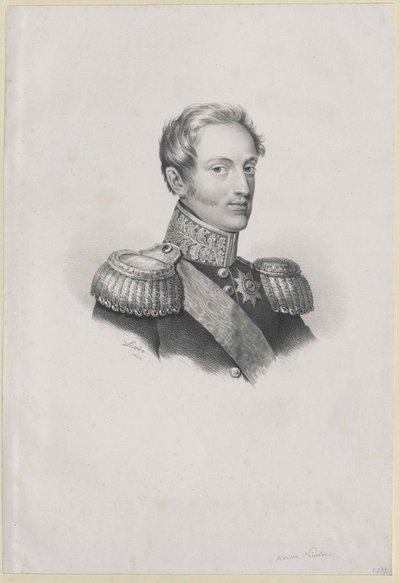 Keizer van Rusland Nicolaas I door Artist Unknown