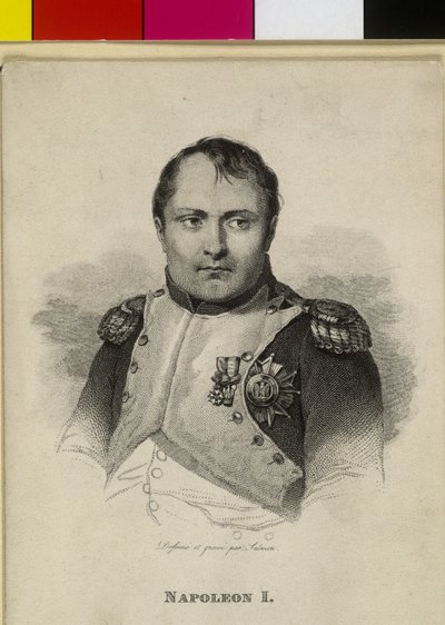 Keizer van de Fransen Napoleon I Bonaparte door Artist Unknown