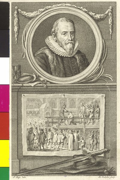 Ferdinand graaf Hardegg (prent) door Artist Unknown
