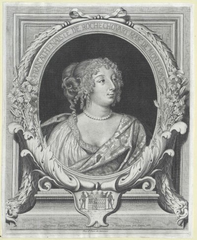François Athénaïs markiezin de Montespan door Artist Unknown