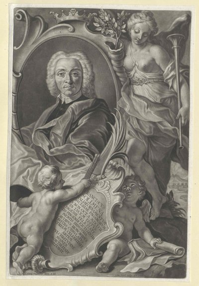 Francesco Solimena (druk) door Artist Unknown