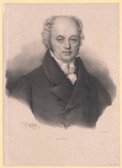 Franciscus Jozef Gall door Artist Unknown