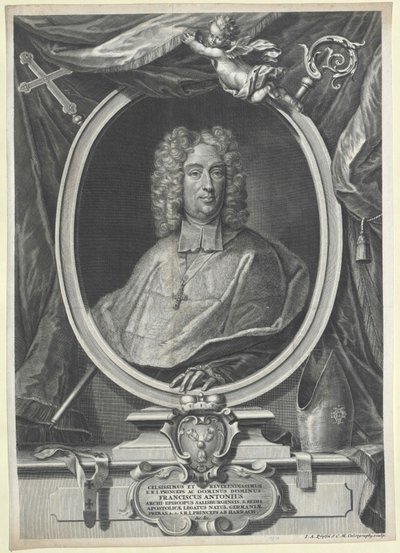 Franz Anton graaf Harrach door Artist Unknown