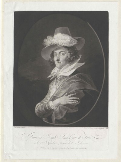 Franz Joseph Johann Fries door Artist Unknown